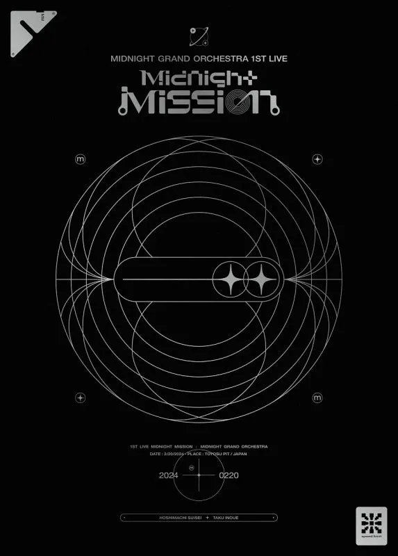 [a](Blu-ray) Midnight Grand Orchestra 1st LIVE: Midnight Mission by Midnight Grand Orchestra [Complete Production Run Limited Edition]{Bonus:Replica Ticket}