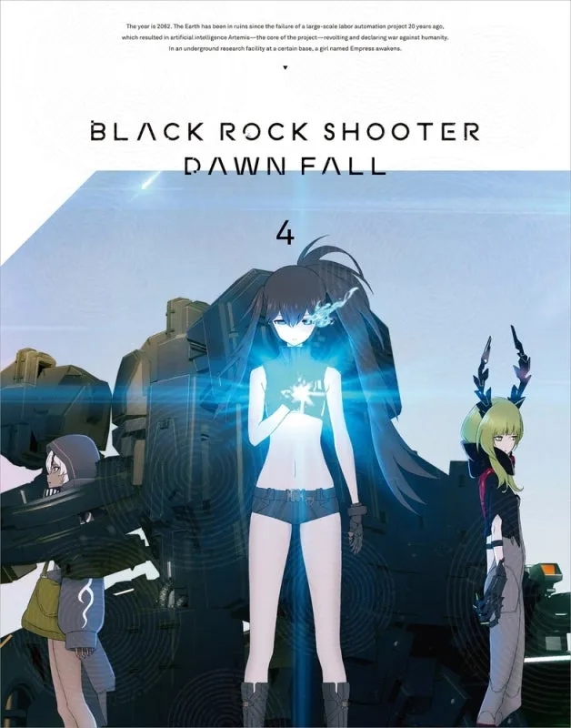 (Blu-ray) Black Rock Shooter TV Series DAWN FALL Vol. 4 [Deluxe Limited Edition]