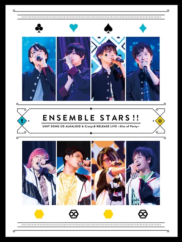 (Blu-ray) Ensemble Stars!! Unit Song CD ALKALOID & Crazy: B Release Live ~Kiss of Party~