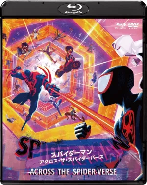 (Blu-ray) Spider-Man: Across the Spider-Verse Movie Blu-ray Disc   DVD