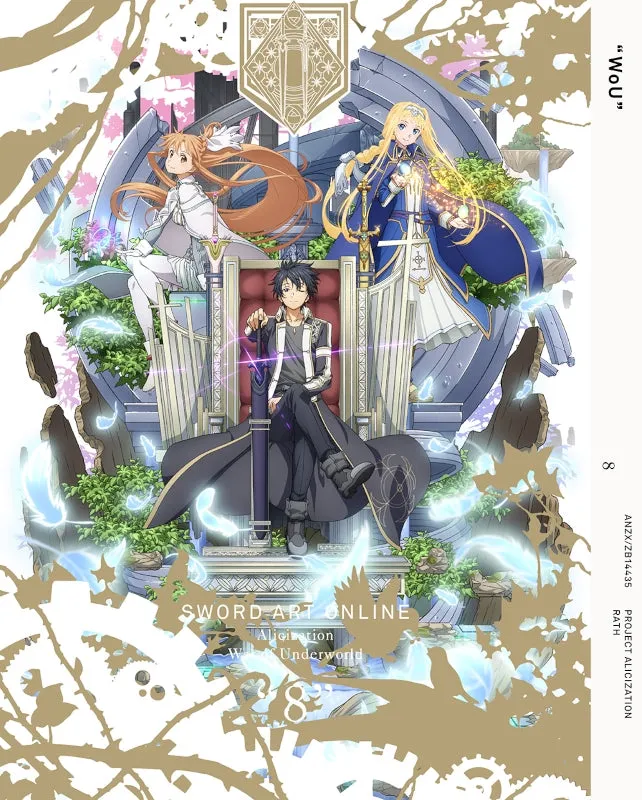 (Blu-ray) Sword Art Online: Alicization TV Series War of Underworld Vol. 8 [Complete Production Run Limited Edition]