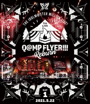 (Blu-ray) THE IDOLM@STER MILLION LIVE! 7th LIVE Q@MP FLYER!!! Reburn LIVE Blu-ray DAY 1 [Regular Edition]