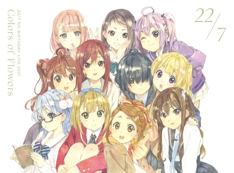 (DVD) 22/7 5th BIRTHDAY LIVE 2021 ~Colors of Flowers~ [Complete Production Run Limited Edition]