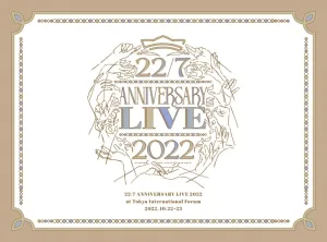 (DVD) 22/7 LIVE at Tokyo International Forum ANNIVERSARY LIVE 2022 [Complete Production Run Limited Edition]