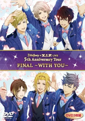 (DVD) 3 Majesty & X.I.P. LIVE -5th Anniversary Tour FINAL-~WITH YOU~ [Regular Edition]