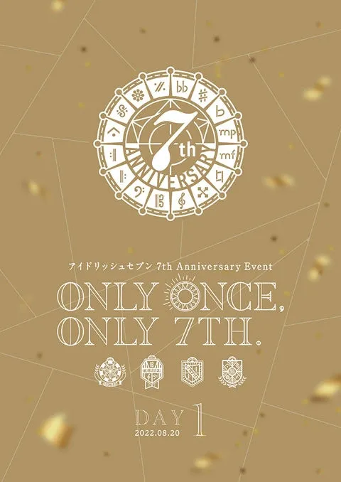 (DVD) IDOLiSH7 7th Anniversary Event ONLY ONCE, ONLY 7TH. DAY 1