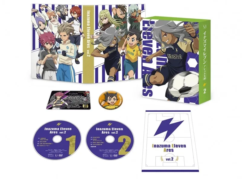 (DVD) Inazuma Eleven: Balance Of Ares TV Series DVD BOX Vol. 2