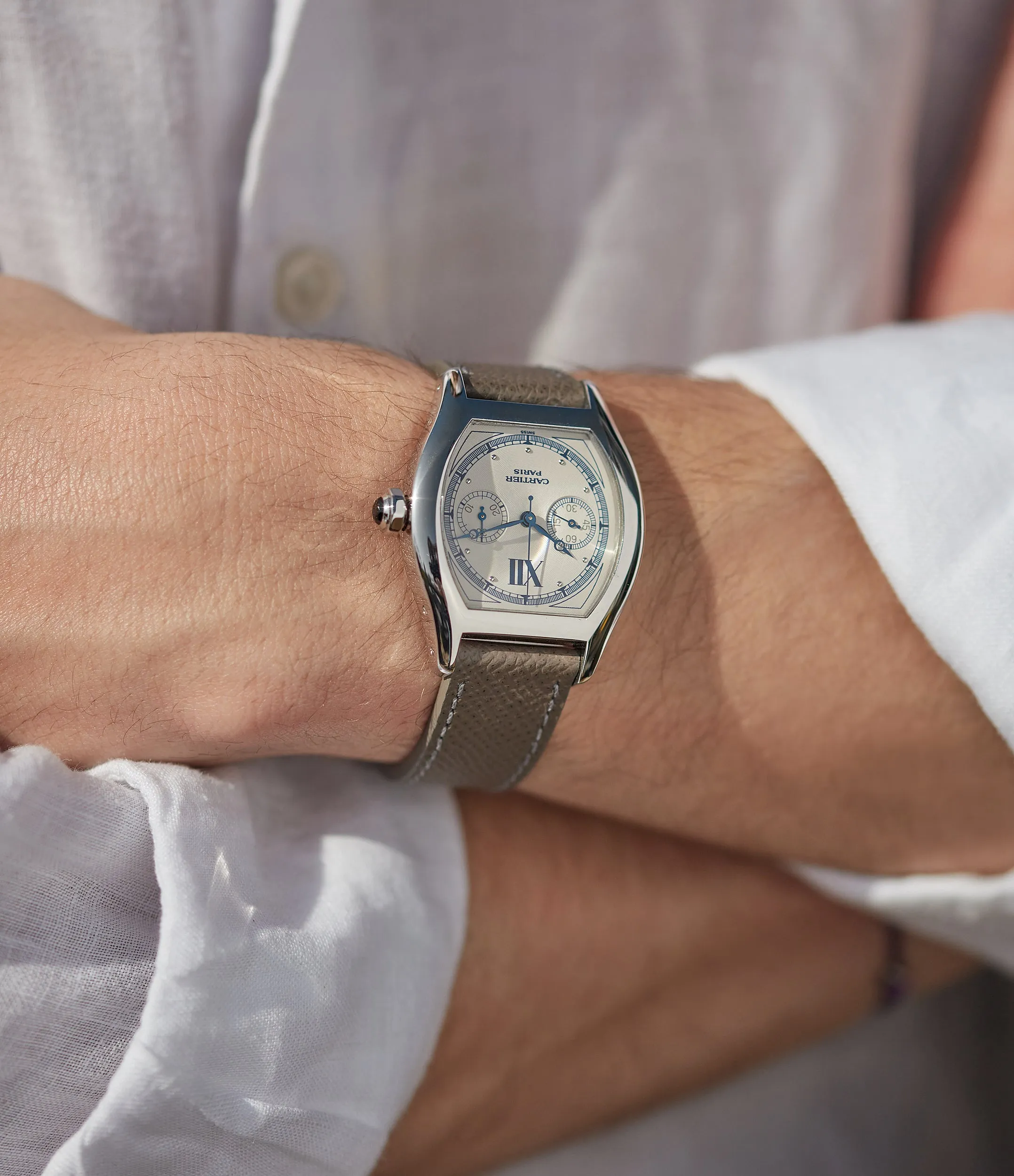 Tortue Monopoussoir 2396 | White Gold